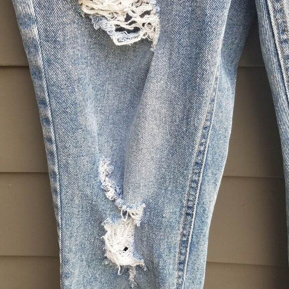 Tinseltown Distressed Jeans with frayed bottoms size 13 - Picture 13 of 15